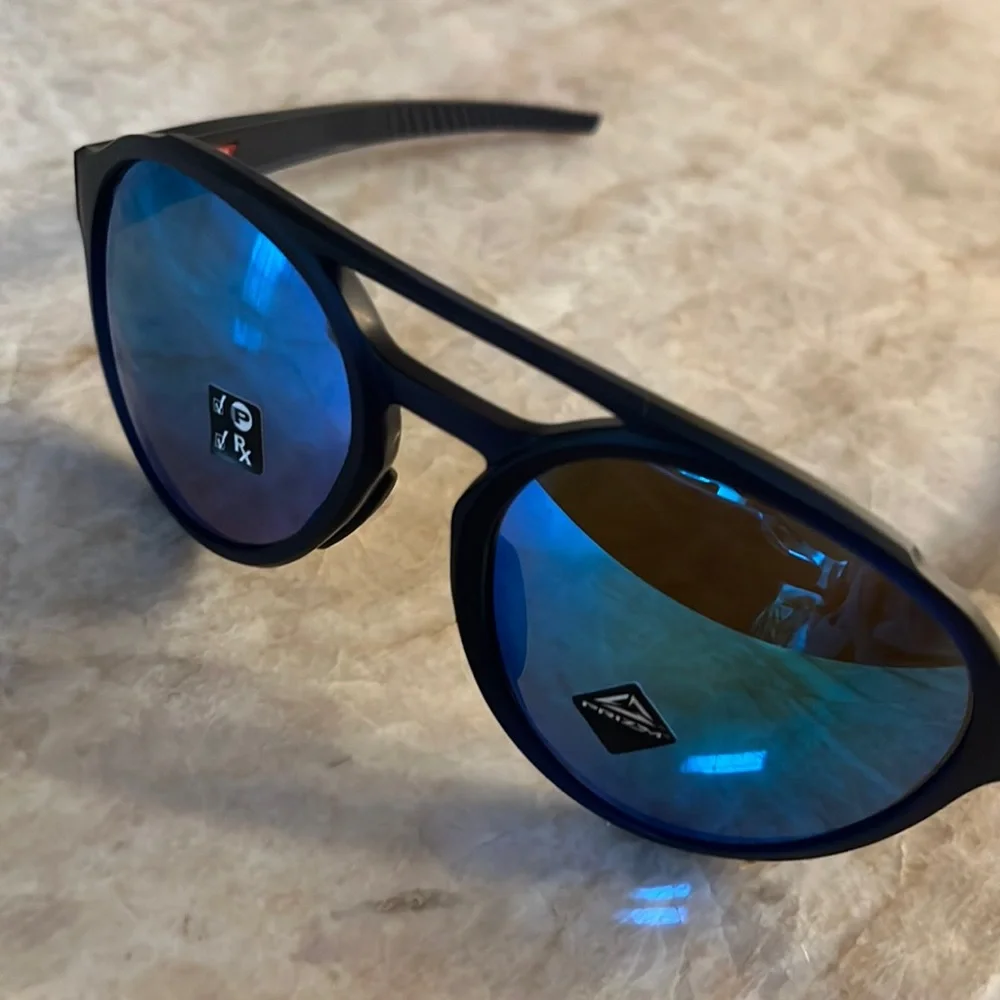 Oakley Forager 58mm Matte Frame Prizm Sapphire Polarized Lenses - New in…